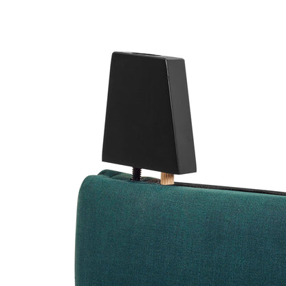 Tufted Upholstered Headboard Platform Bed