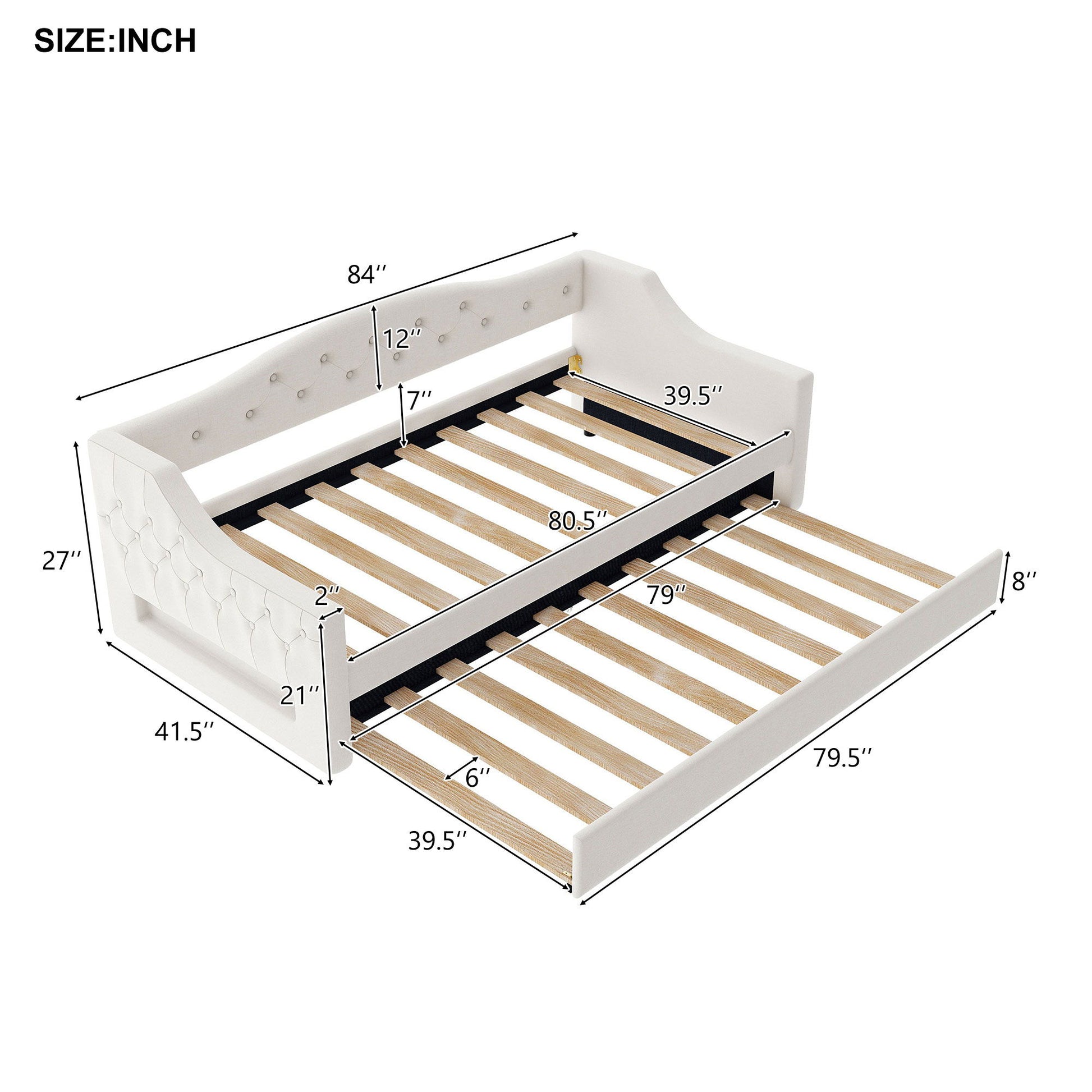 Daybed With LED Belt - The Sleep Loft - Online Mattress Showroom NYC
