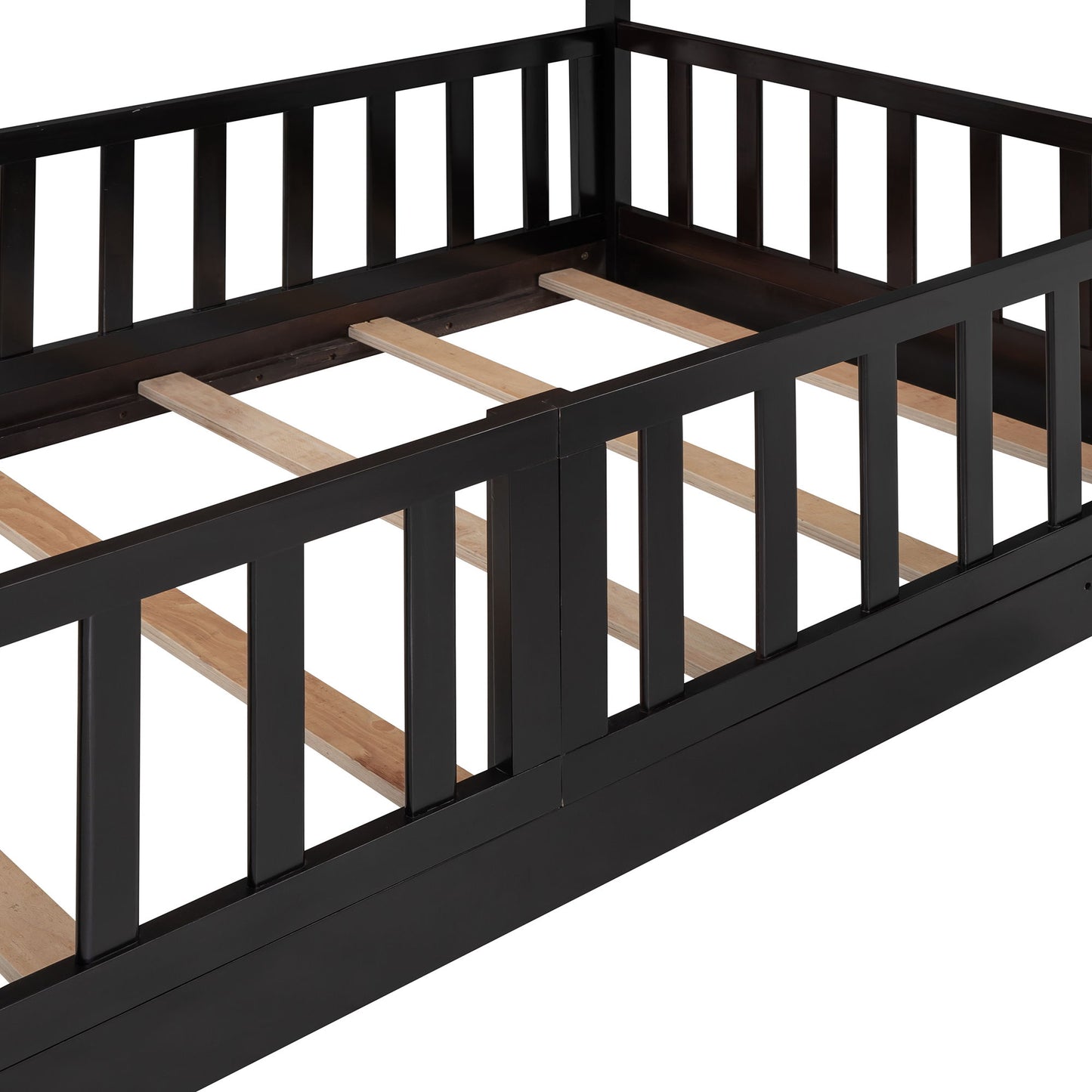 Bunk Bed With Convertible Ladder And Slide - The Sleep Loft - Online Mattress Showroom NYC