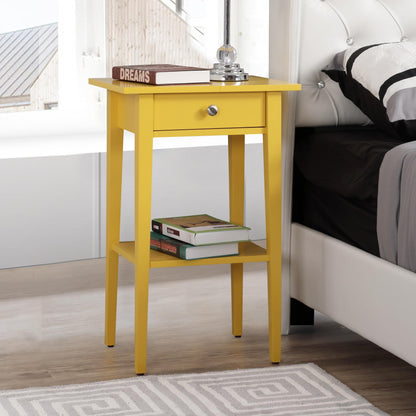 High Quality Wood Nightstand - The Sleep Loft - Online Mattress Showroom NYC