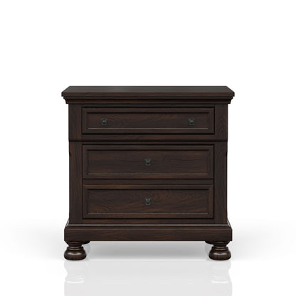 Nightstand Two Storage Drawers - The Sleep Loft - Online Mattress Showroom NYC