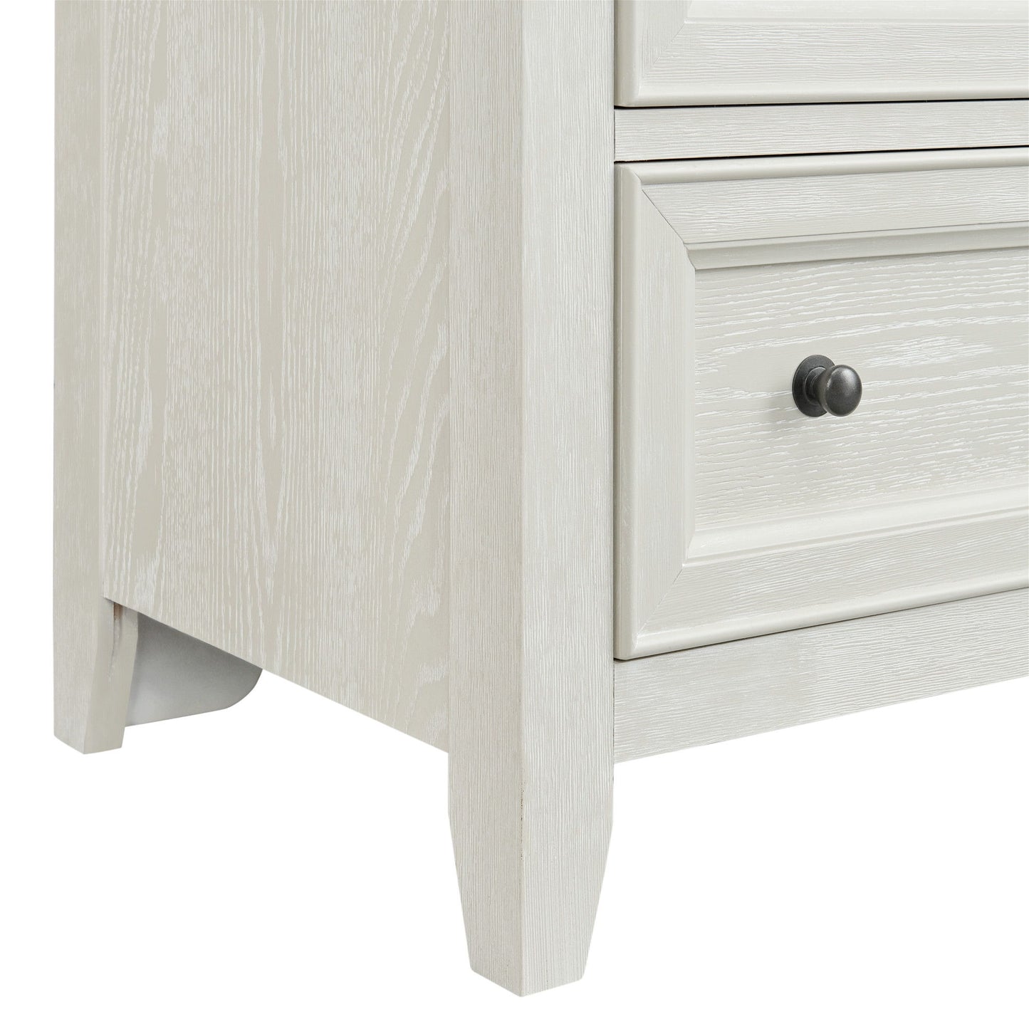 3 Drawer Nightstand With USB Charging Port