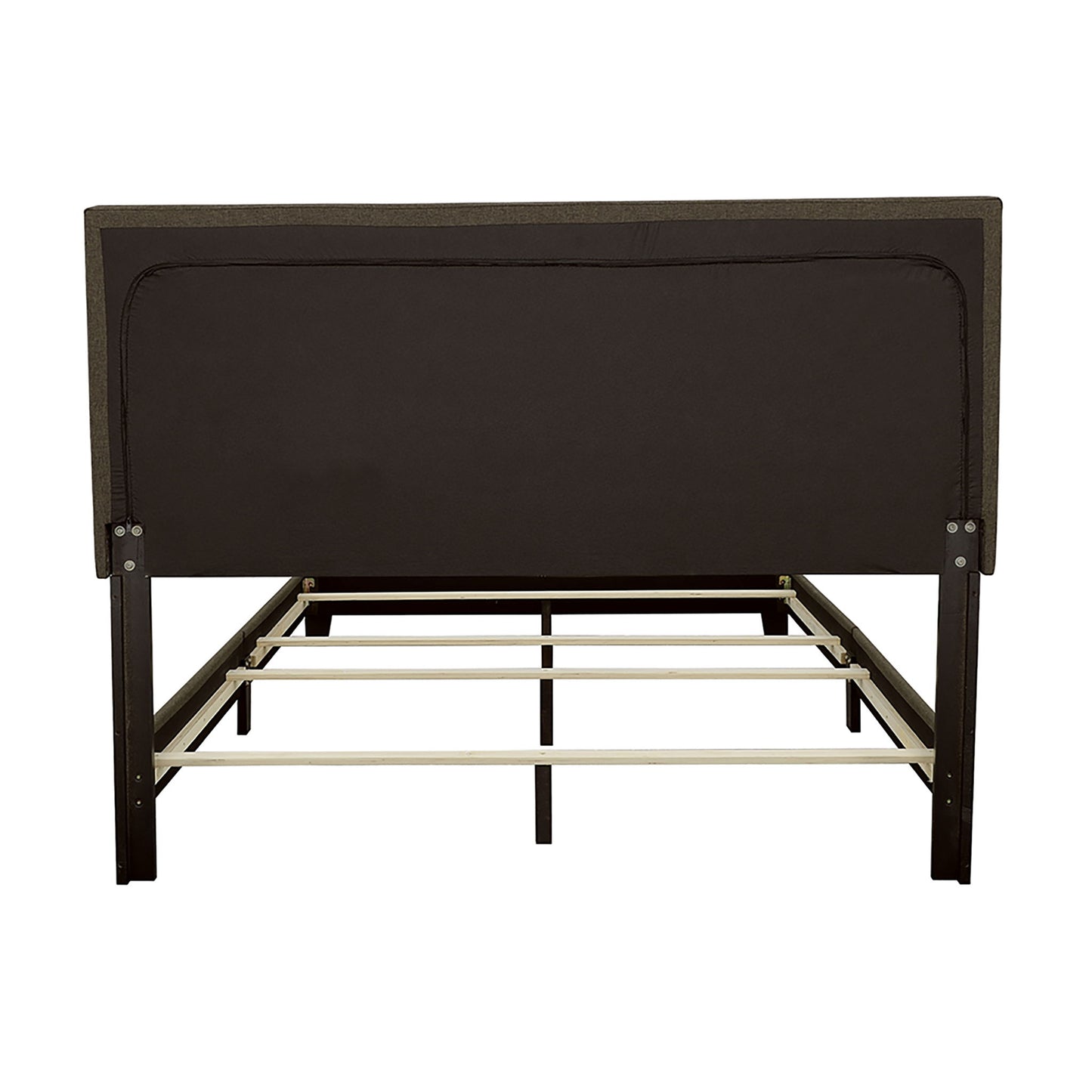 Queen Bed With Nailhead Trim - Charcoal - The Sleep Loft - Online Mattress Showroom NYC