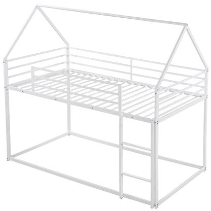 House Bunk Bed With Built In Ladder - The Sleep Loft - Online Mattress Showroom NYC