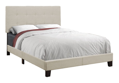 Bed, Upholstered, Frame Only, Transitional - The Sleep Loft - Online Mattress Showroom NYC