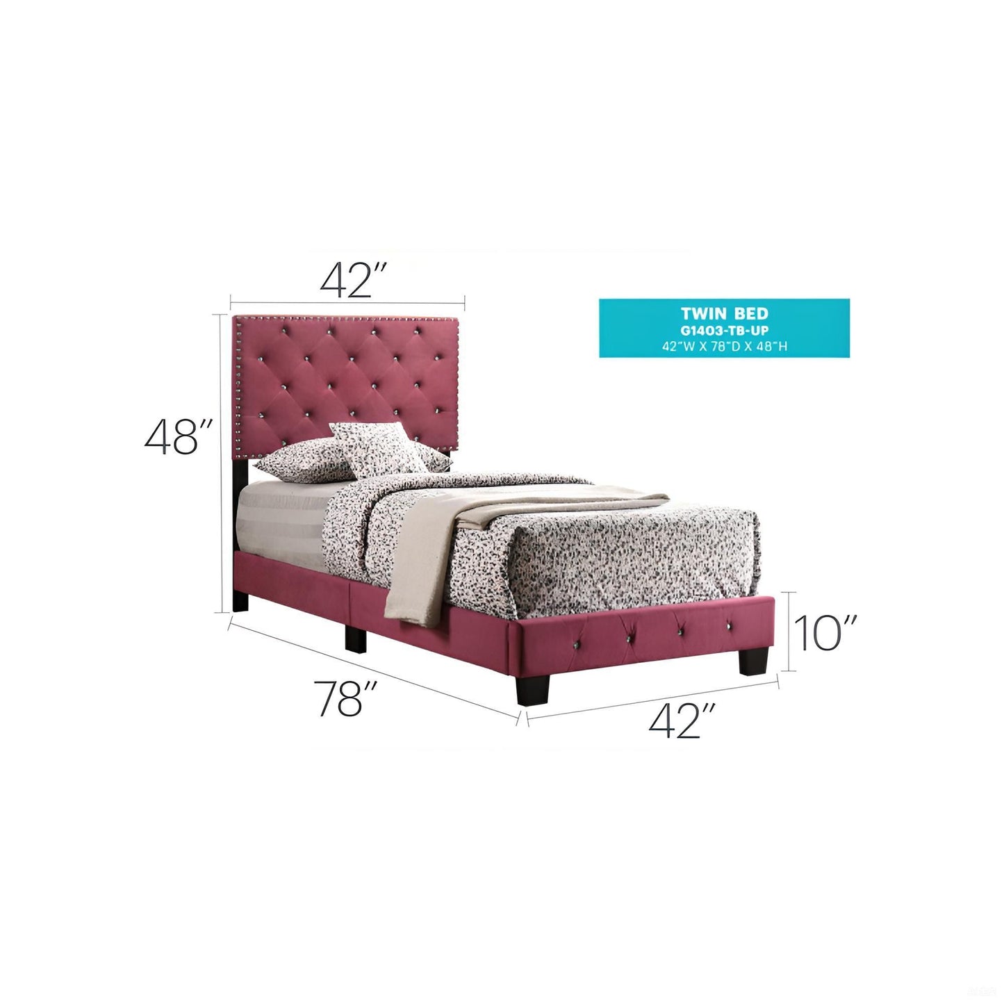 Luxurious Upholstered Bed - The Sleep Loft - Online Mattress Showroom NYC