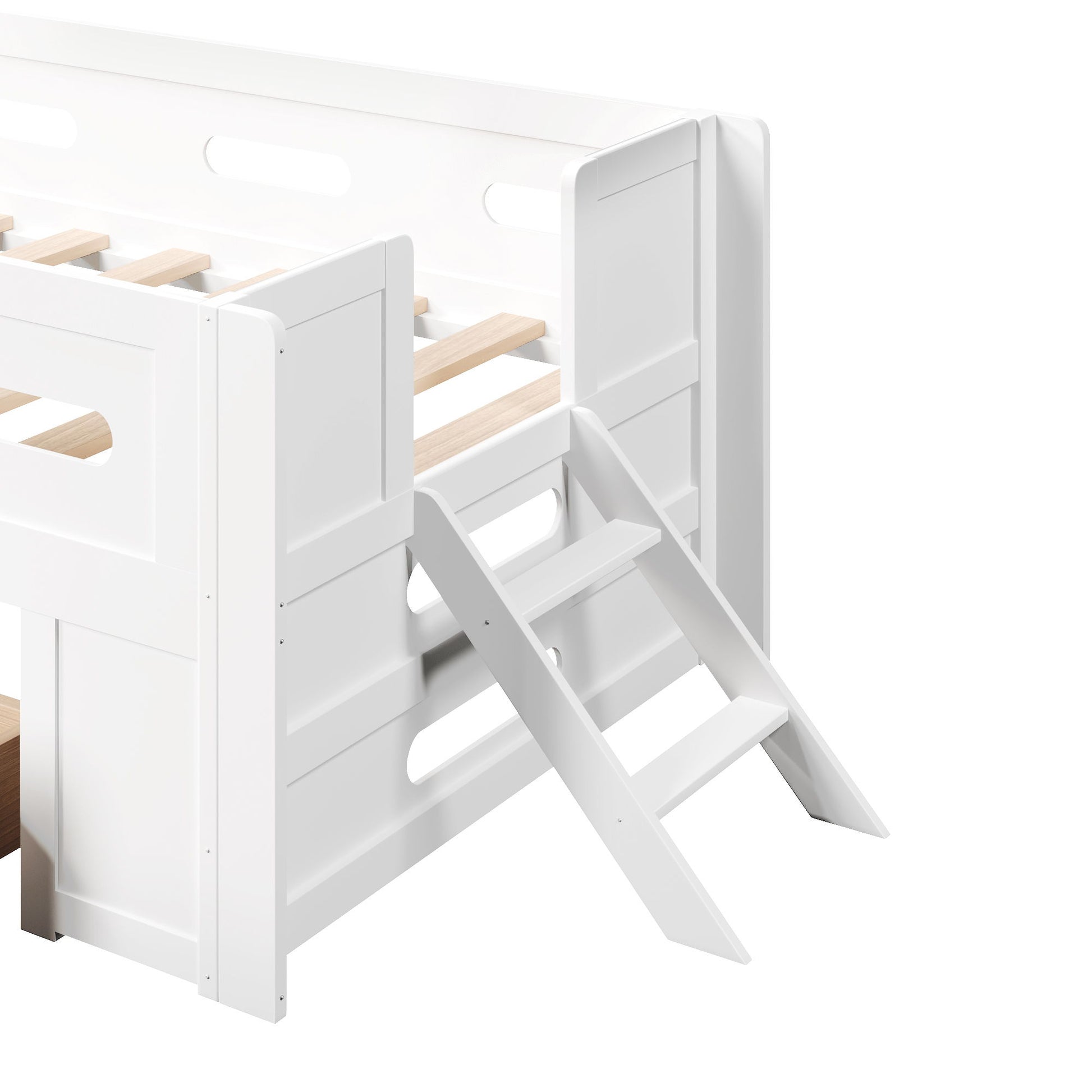 Platform Bed With Guardrail And Drawer - The Sleep Loft - Online Mattress Showroom NYC
