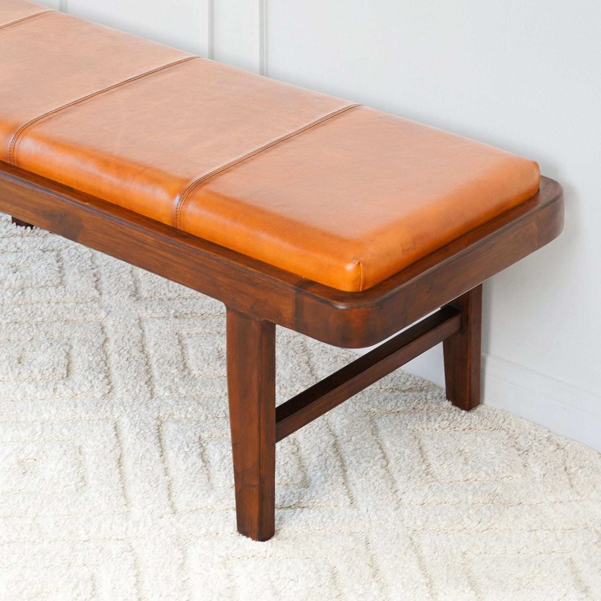 Maddox - Bench - Rustic / Tan - The Sleep Loft - Online Mattress Showroom NYC