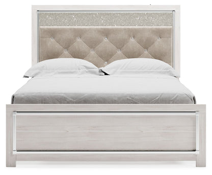 Altyra - Queen Panel Bed With Roll Slats - White - The Sleep Loft - Online Mattress Showroom NYC