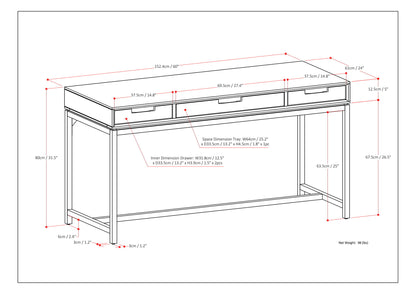 Banting - Mid Century Handcrafted Desk - The Sleep Loft - Online Mattress Showroom NYC