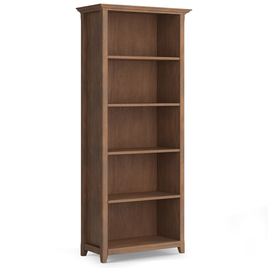Amherst - Bookcase With Adjustable Shelves - The Sleep Loft - Online Mattress Showroom NYC