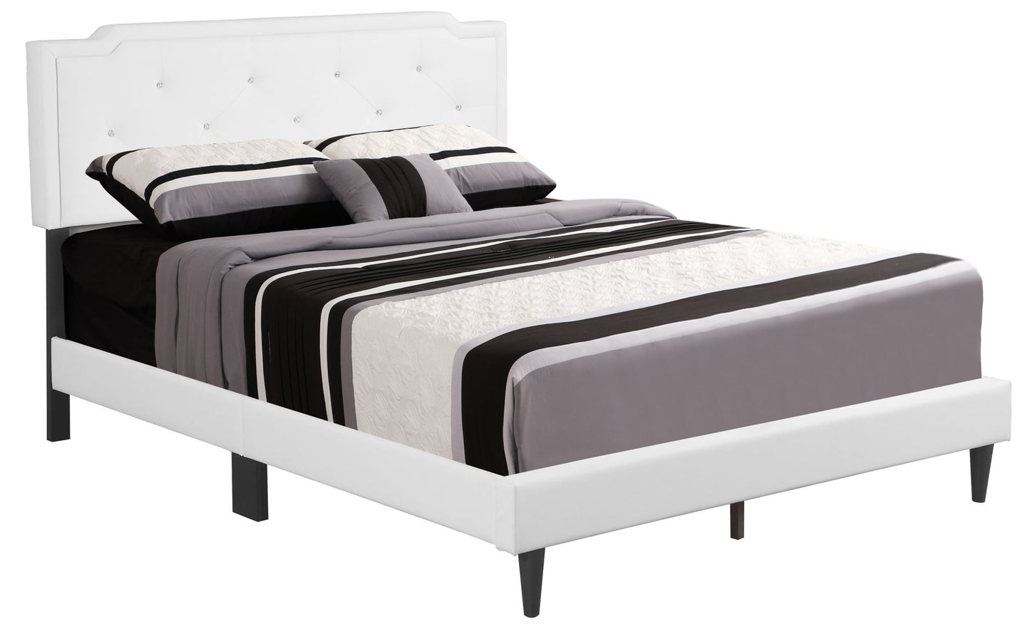Button Tufted Bed Charming For Cozy Spaces - The Sleep Loft - Online Mattress Showroom NYC