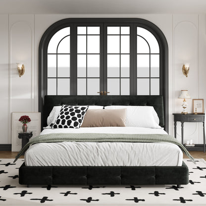 Tufted Headboard With Extra-Large Ultra-Soft Cloud Pillow Design - The Sleep Loft - Online Mattress Showroom NYC