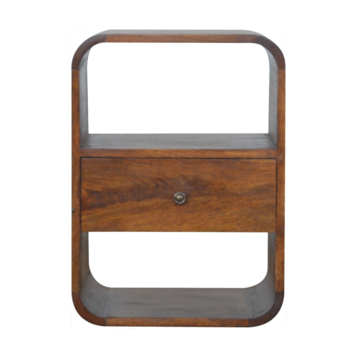 Curve Drawer Nightstand - The Sleep Loft - Online Mattress Showroom NYC