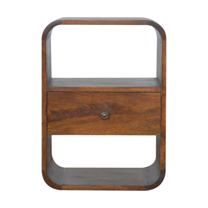Curve Drawer Nightstand - The Sleep Loft - Online Mattress Showroom NYC