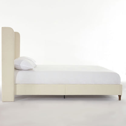 Harper - Tall Headboard Upholstered Bed - The Sleep Loft - Online Mattress Showroom NYC