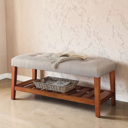 Charla - Upholstered Bench - The Sleep Loft - Online Mattress Showroom NYC