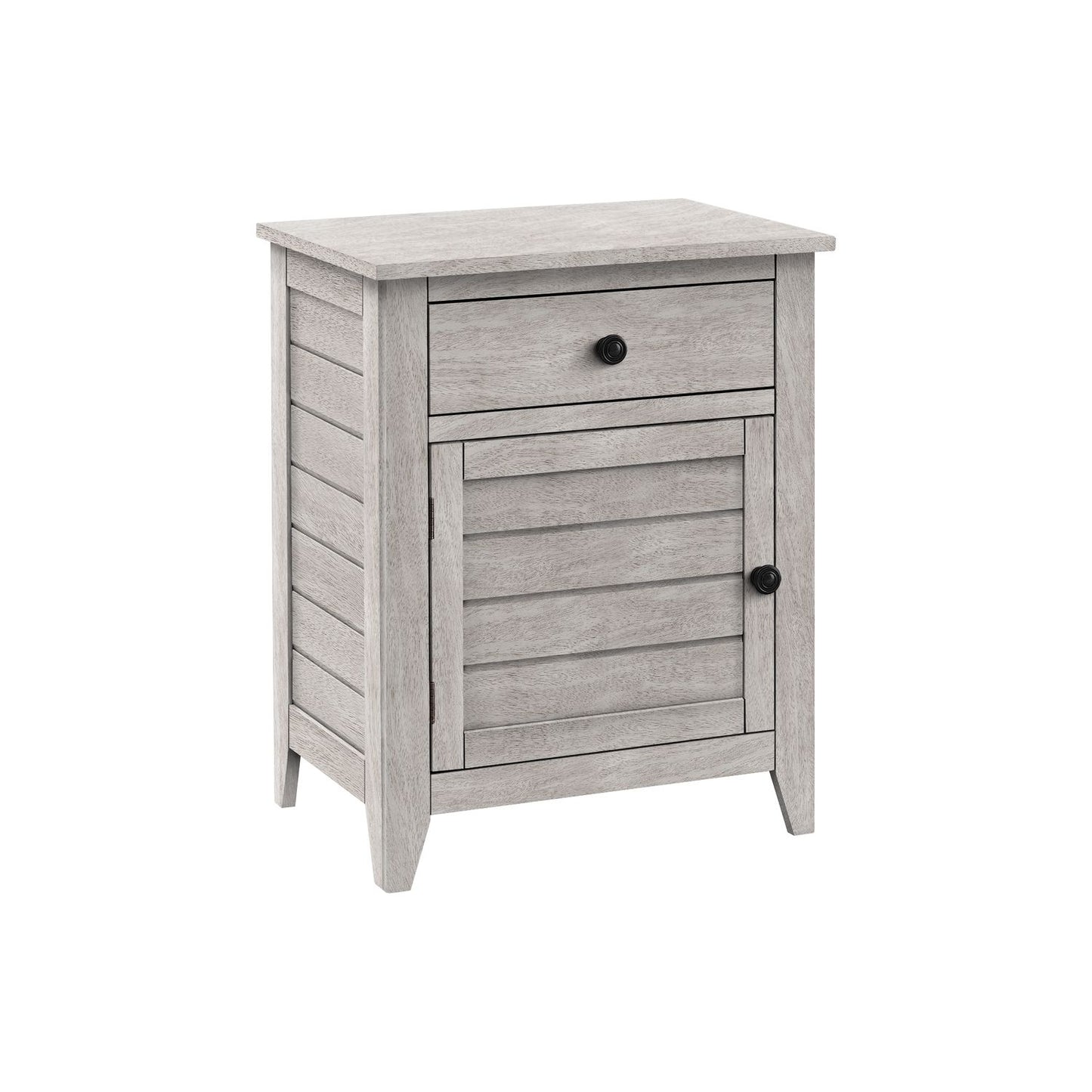 Accent Nightstand, Storage Drawer, Transitional - The Sleep Loft - Online Mattress Showroom NYC