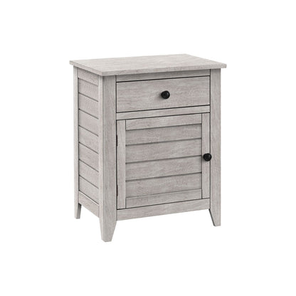 Accent Nightstand, Storage Drawer, Transitional - The Sleep Loft - Online Mattress Showroom NYC