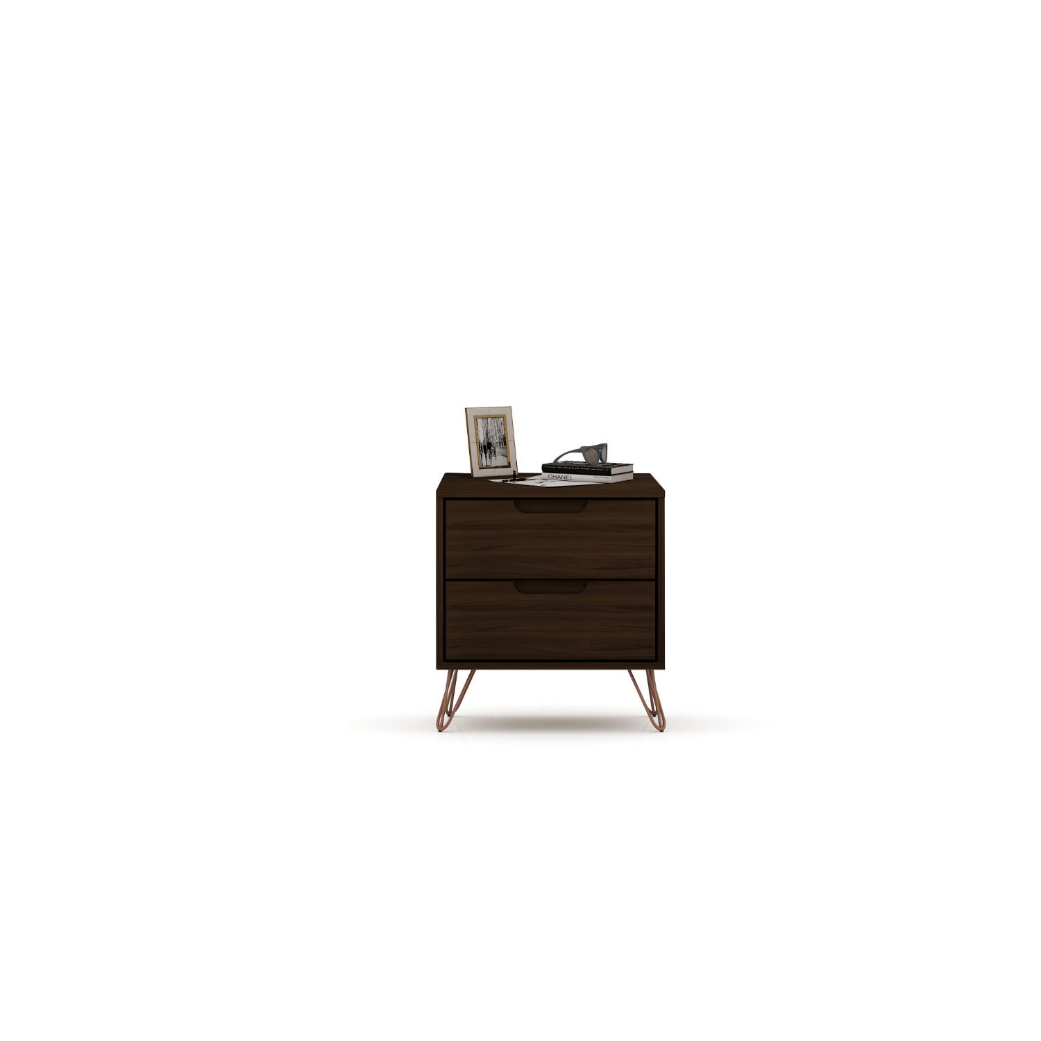 Rockefeller - 2 Drawer Nightstand - The Sleep Loft - Online Mattress Showroom NYC