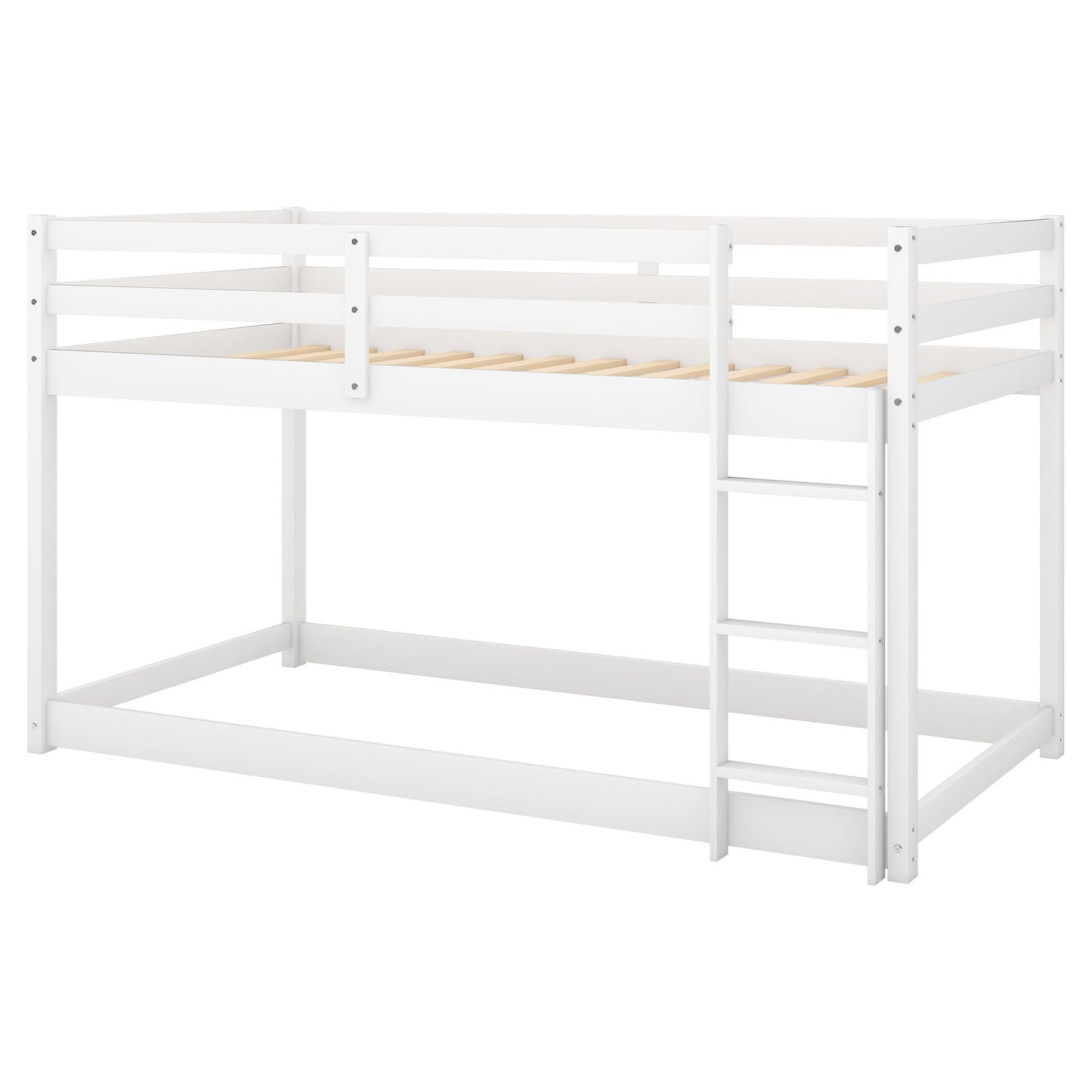 Floor Bunk Bed With Ladder - The Sleep Loft - Online Mattress Showroom NYC
