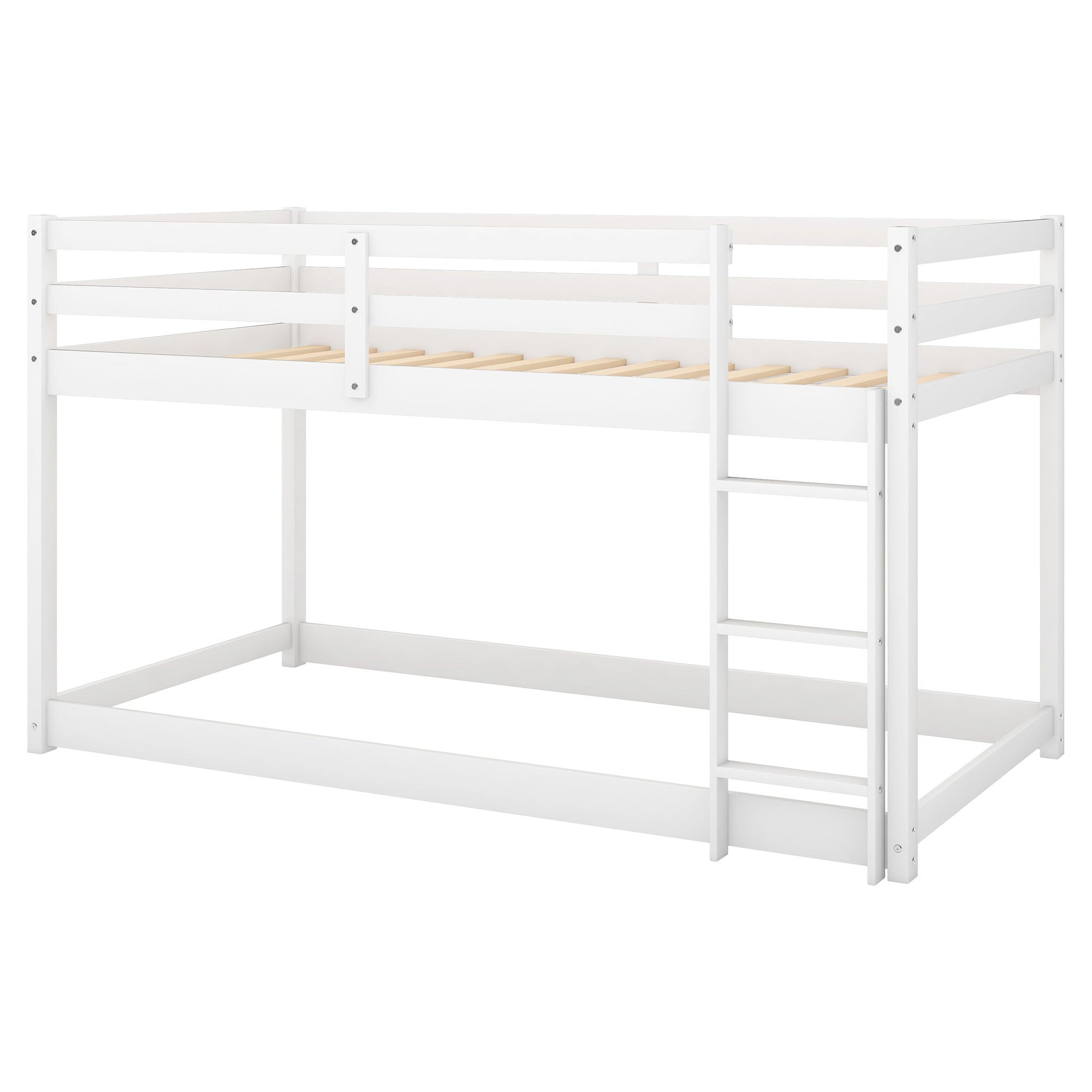 Floor Bunk Bed With Ladder - The Sleep Loft - Online Mattress Showroom NYC