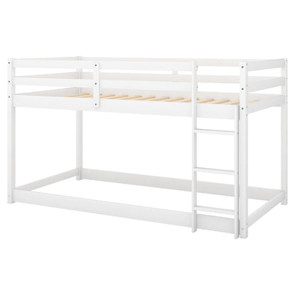Floor Bunk Bed With Ladder - The Sleep Loft - Online Mattress Showroom NYC