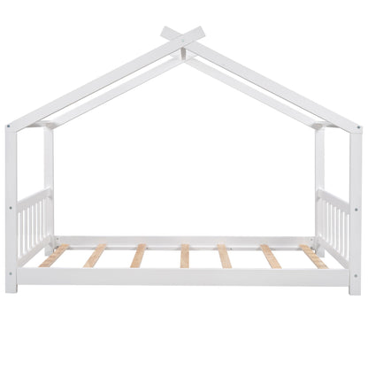 House Platform Bed With Headboard And Footboard, Roof Design - The Sleep Loft - Online Mattress Showroom NYC