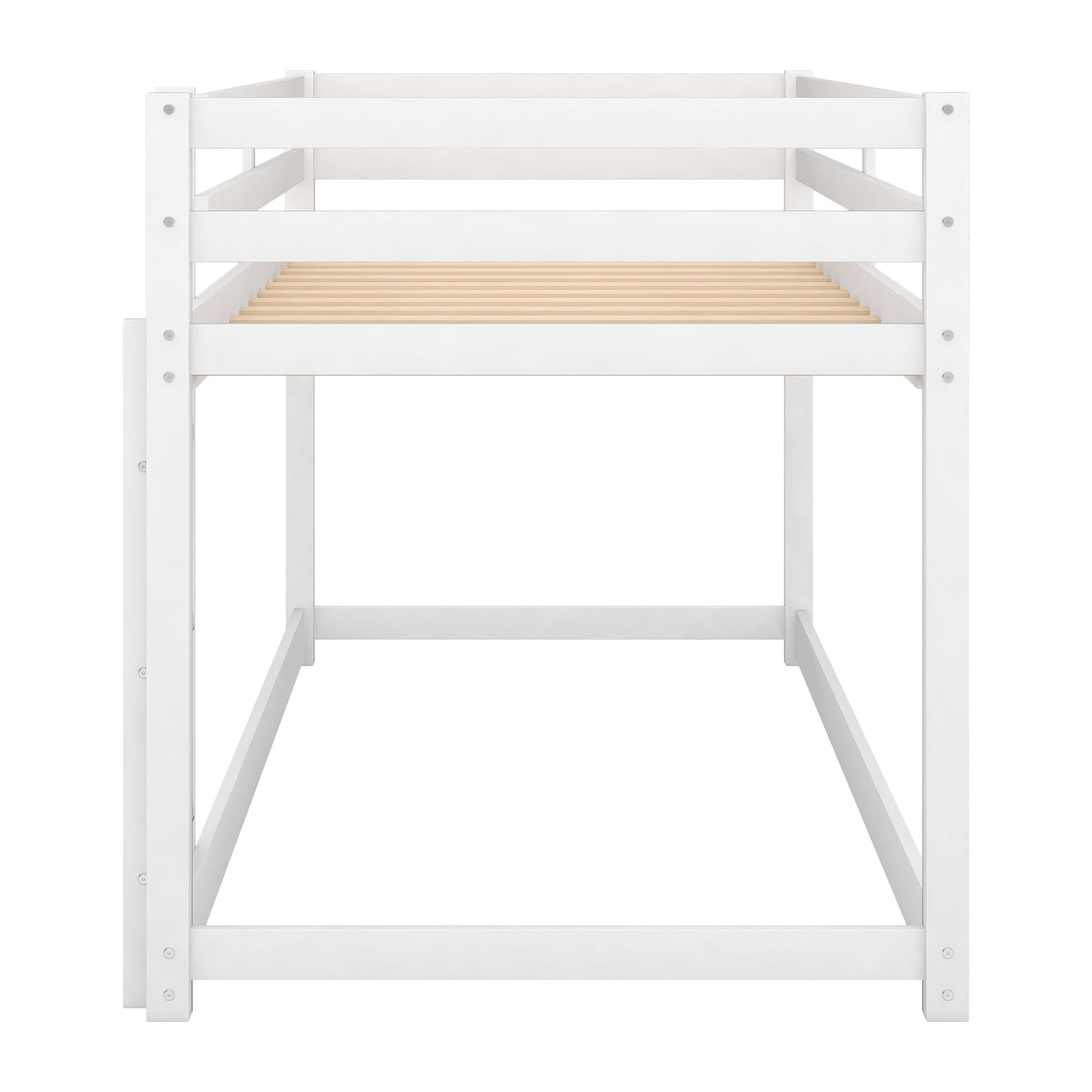 Floor Bunk Bed With Ladder - The Sleep Loft - Online Mattress Showroom NYC