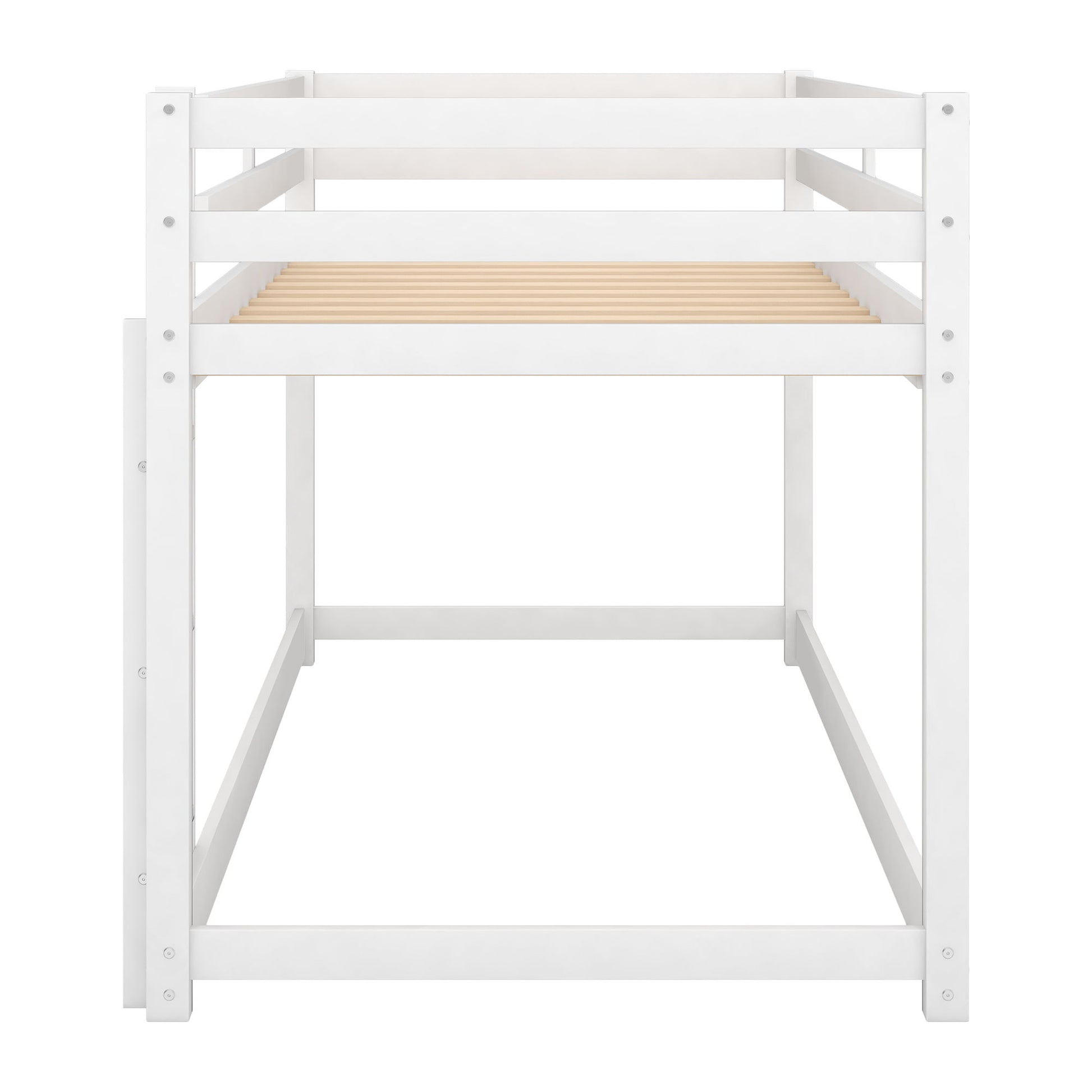 Floor Bunk Bed With Ladder - The Sleep Loft - Online Mattress Showroom NYC