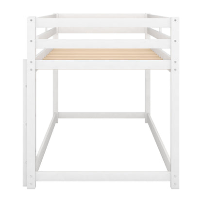 Floor Bunk Bed With Ladder - The Sleep Loft - Online Mattress Showroom NYC