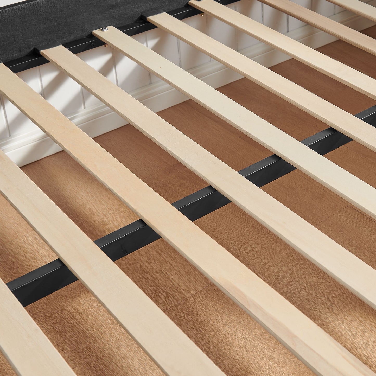 Gingham Daybed With USB Charging Port, Wave-Shaped Design - The Sleep Loft - Online Mattress Showroom NYC