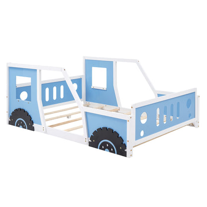 Classic Car Shaped Platform Bed With Wheels - The Sleep Loft - Online Mattress Showroom NYC