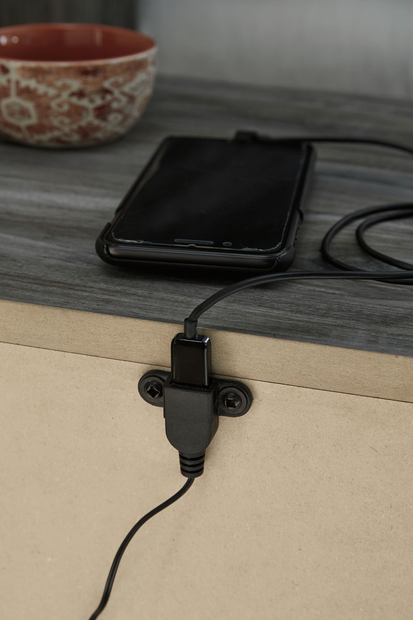 Baystorm - One Drawer Night Stand - The Sleep Loft - Online Mattress Showroom NYC