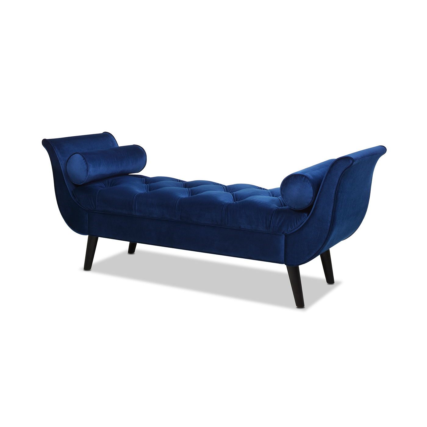 Alma - Tufted Flared Arm Entryway Bench - The Sleep Loft - Online Mattress Showroom NYC