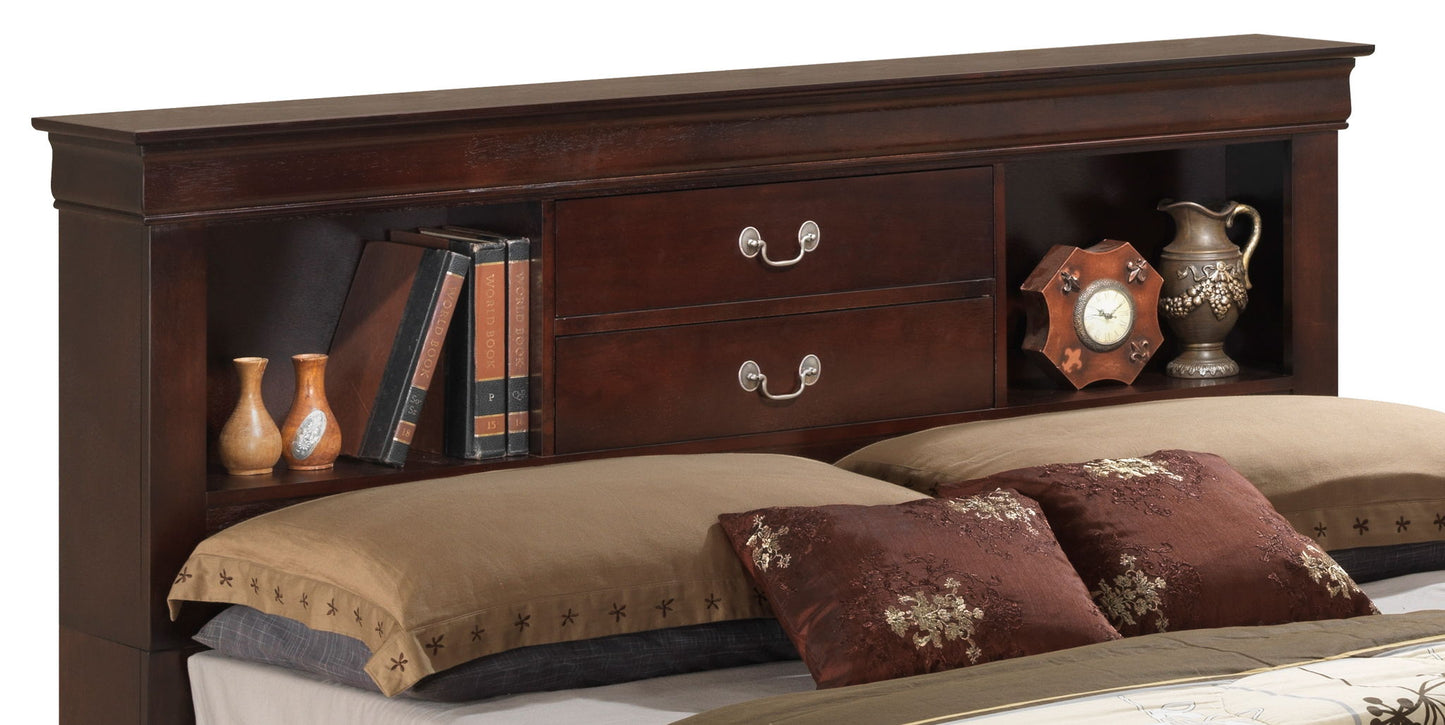 Louis Phillipe - Bookcase Storage Bed - The Sleep Loft - Online Mattress Showroom NYC