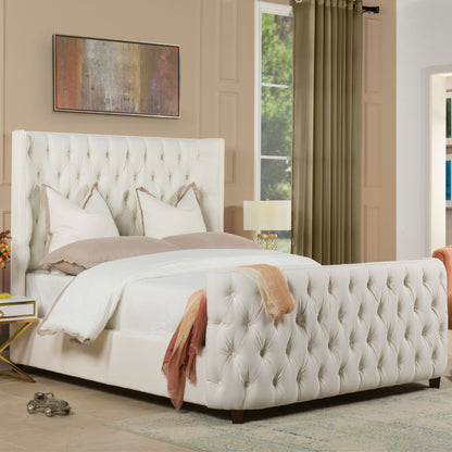 Brooklyn - Tufted Panel Bed Headboard And Footboard Set - The Sleep Loft - Online Mattress Showroom NYC