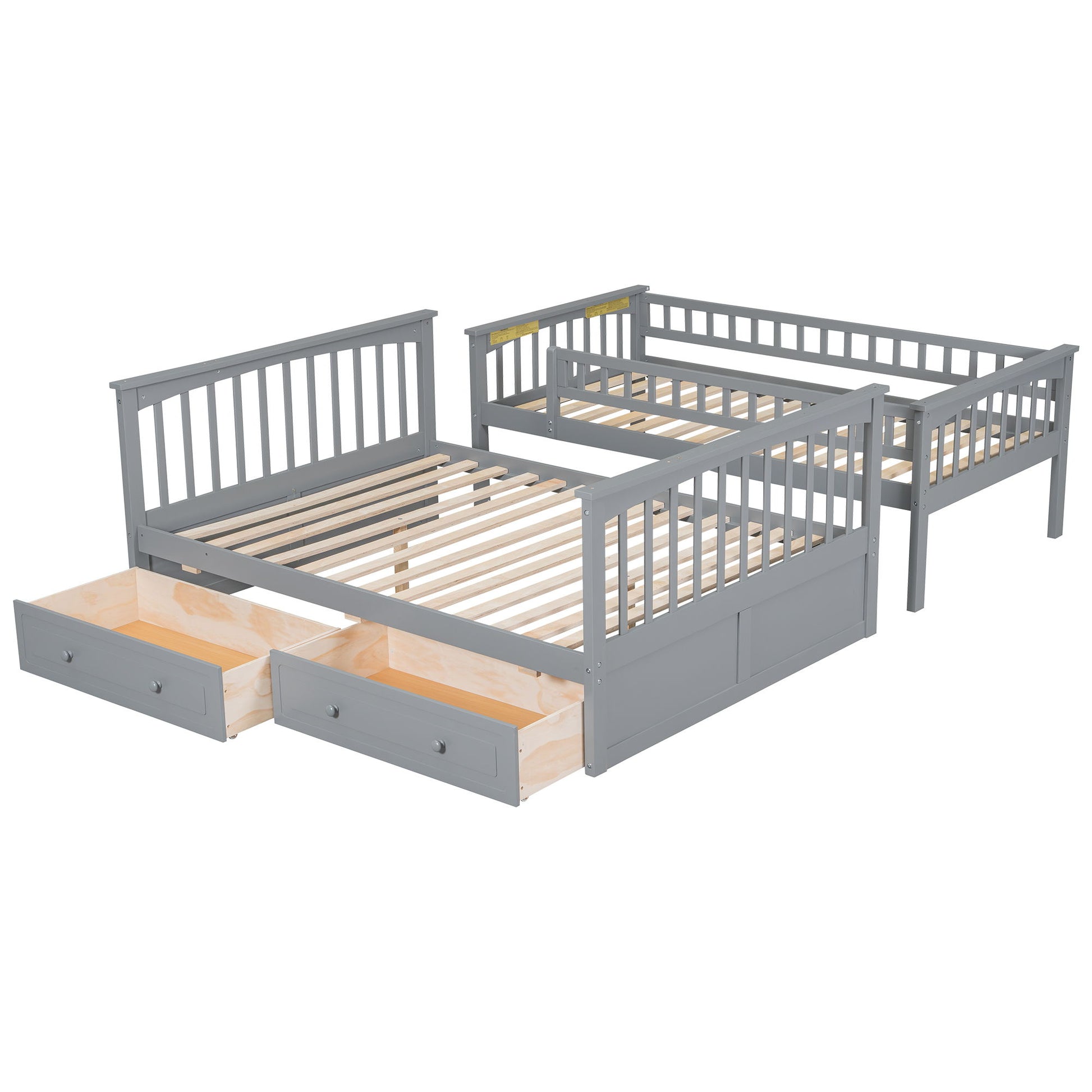 Bunk Bed With Drawers, Convertible Storage Bed - The Sleep Loft - Online Mattress Showroom NYC
