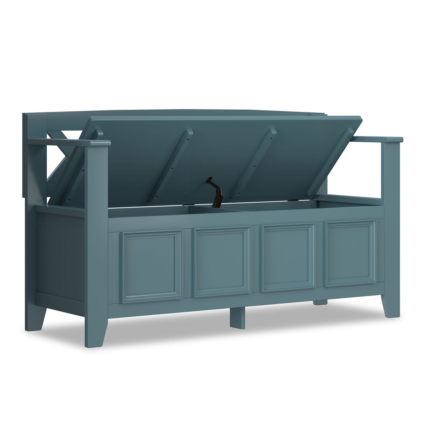 Amherst - Compact Entryway Storage Bench - The Sleep Loft - Online Mattress Showroom NYC