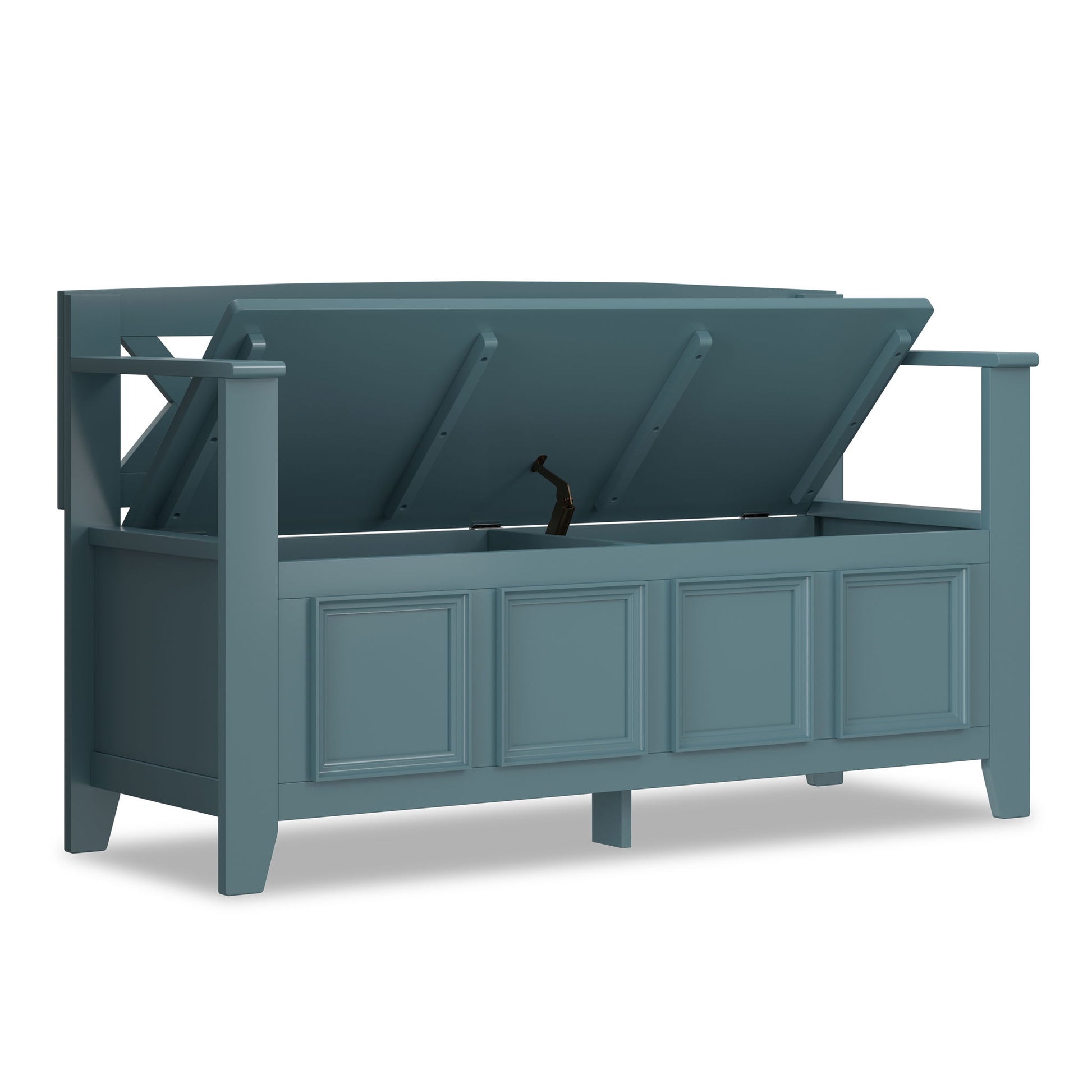 Amherst - Compact Entryway Storage Bench - The Sleep Loft - Online Mattress Showroom NYC