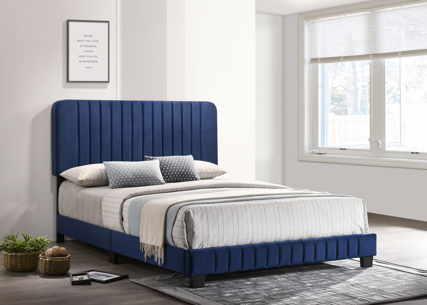 Channel Tufted Bed - The Sleep Loft - Online Mattress Showroom NYC