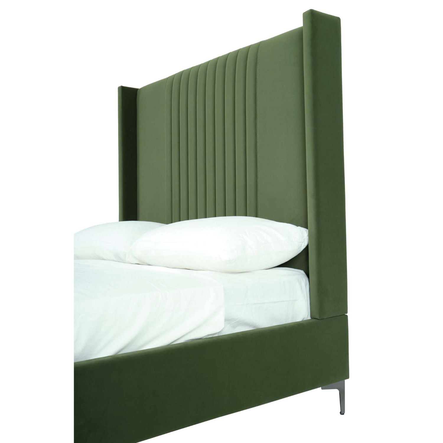 Promenade - Bed With Upholstered Headboard And Slats - The Sleep Loft - Online Mattress Showroom NYC