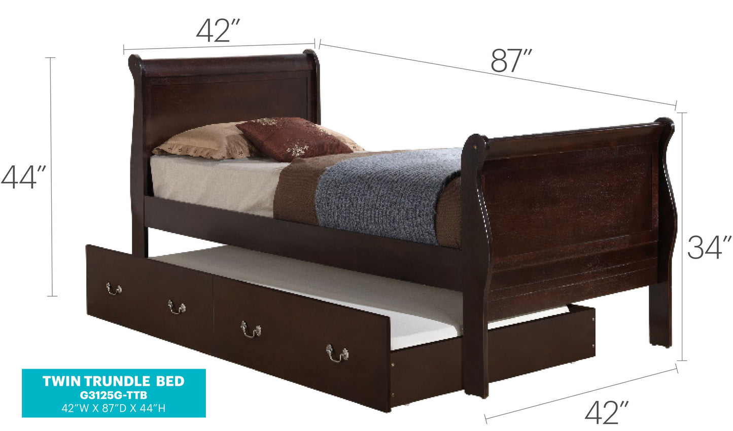 Elegant Trundle Bed With Timeless Charm - The Sleep Loft - Online Mattress Showroom NYC