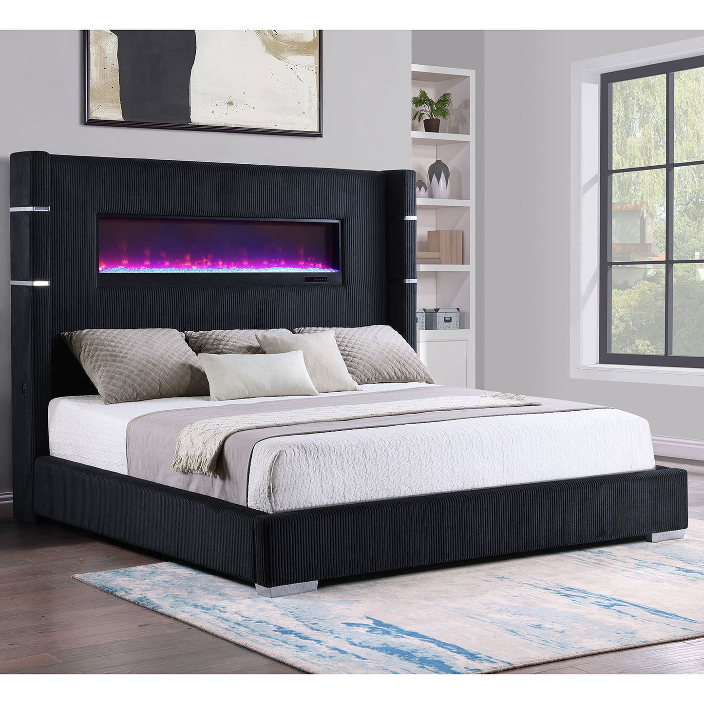 Judah - Flame Visualizer Bed - The Sleep Loft - Online Mattress Showroom NYC