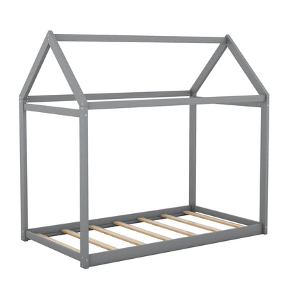 Wooden House Shaped Bed - The Sleep Loft - Online Mattress Showroom NYC