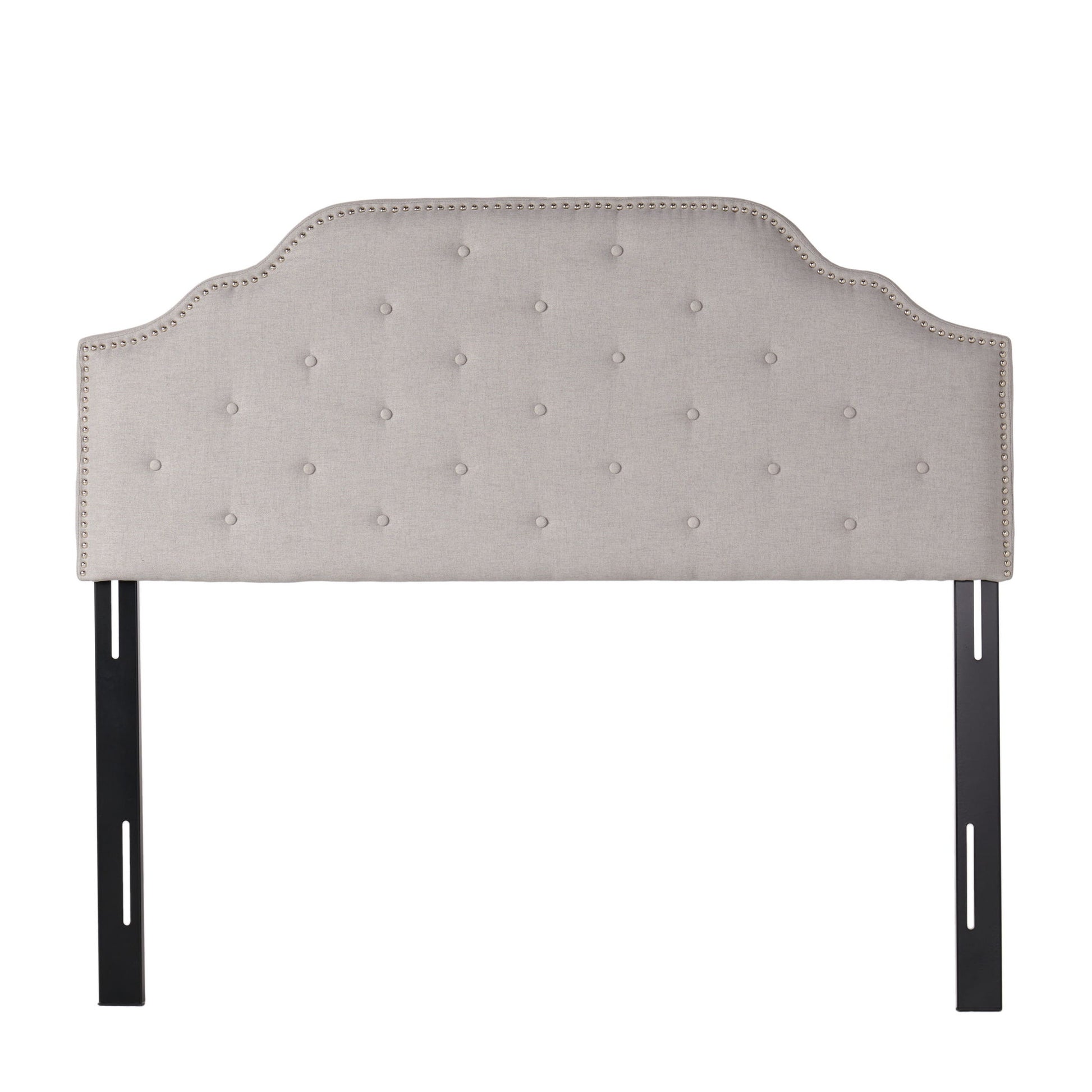 Luella - Button Tufted Upholstered Headboard - The Sleep Loft - Online Mattress Showroom NYC