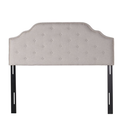 Luella - Button Tufted Upholstered Headboard - The Sleep Loft - Online Mattress Showroom NYC