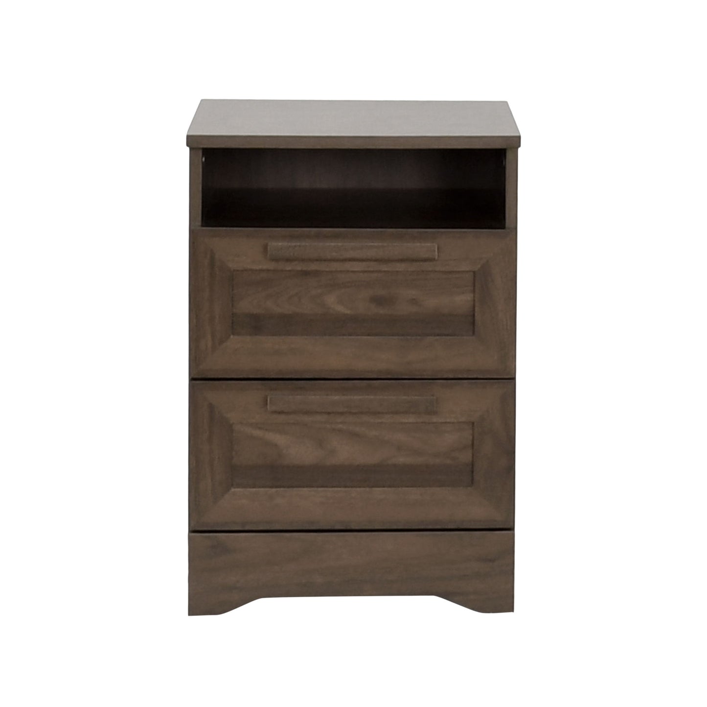 Broxon - Rustic Drawer Nightstand - The Sleep Loft - Online Mattress Showroom NYC