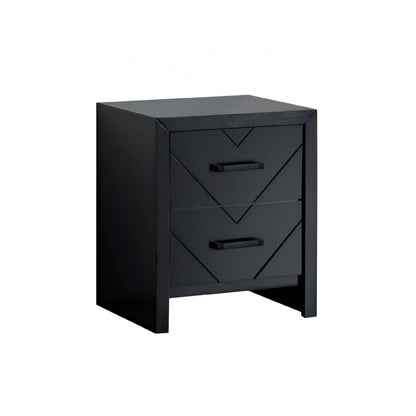 Morris - 2 Drawers Nightstand - The Sleep Loft - Online Mattress Showroom NYC