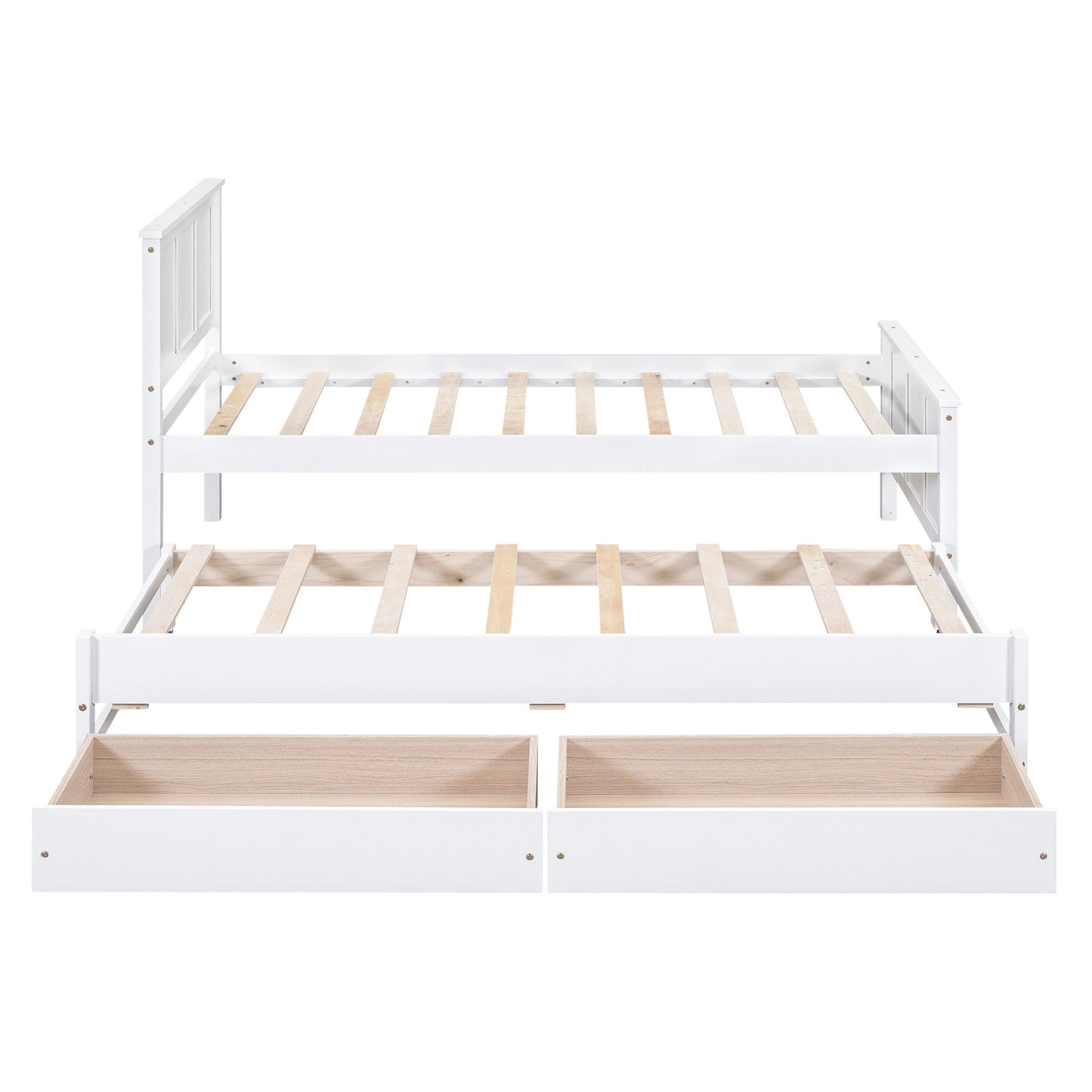 Platform Bed With Trundle And Drawers - The Sleep Loft - Online Mattress Showroom NYC